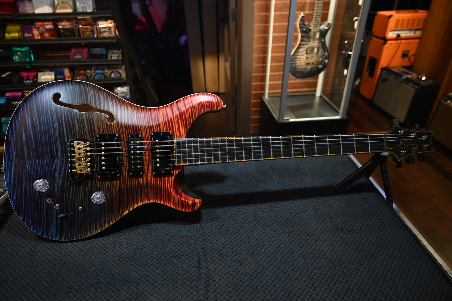 PRS Private Stock Special Semi-Hollow - Zombie Fade Satin Guitar #10776 - Danville Music