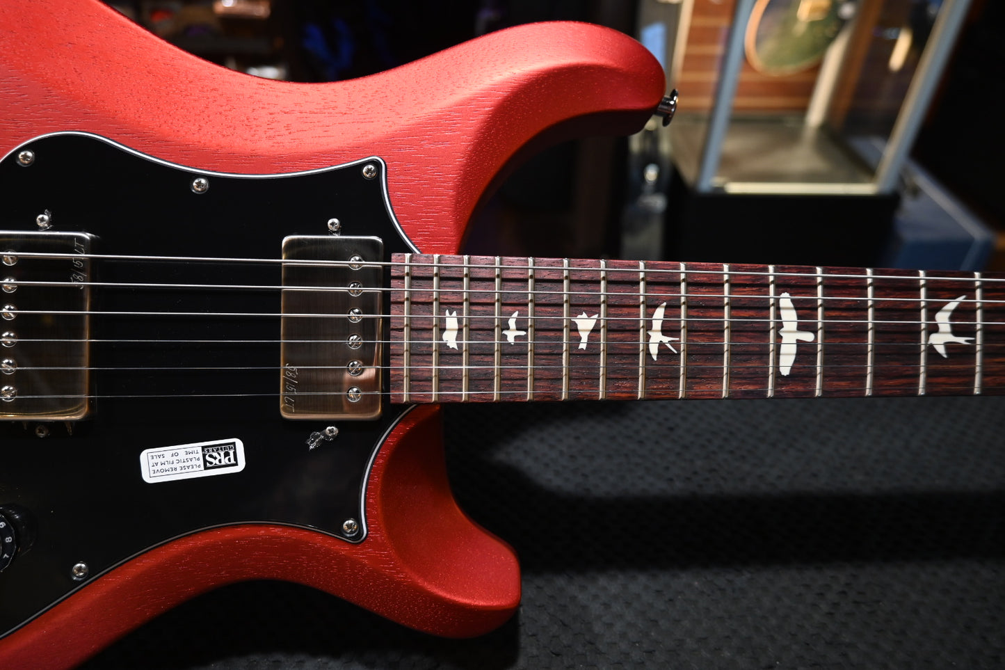 PRS S2 Standard 22 Satin - Red Apple Metallic Guitar #1463 - Danville Music
