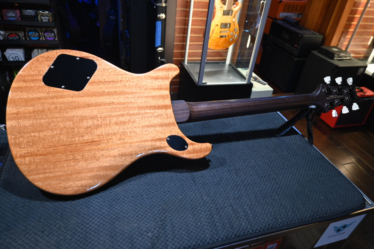 PRS Wood Library McCarty 594 Semi-Hollow Danville Music 35th Anniversary Artist Top - Gold Storm Fade Guitar #2875