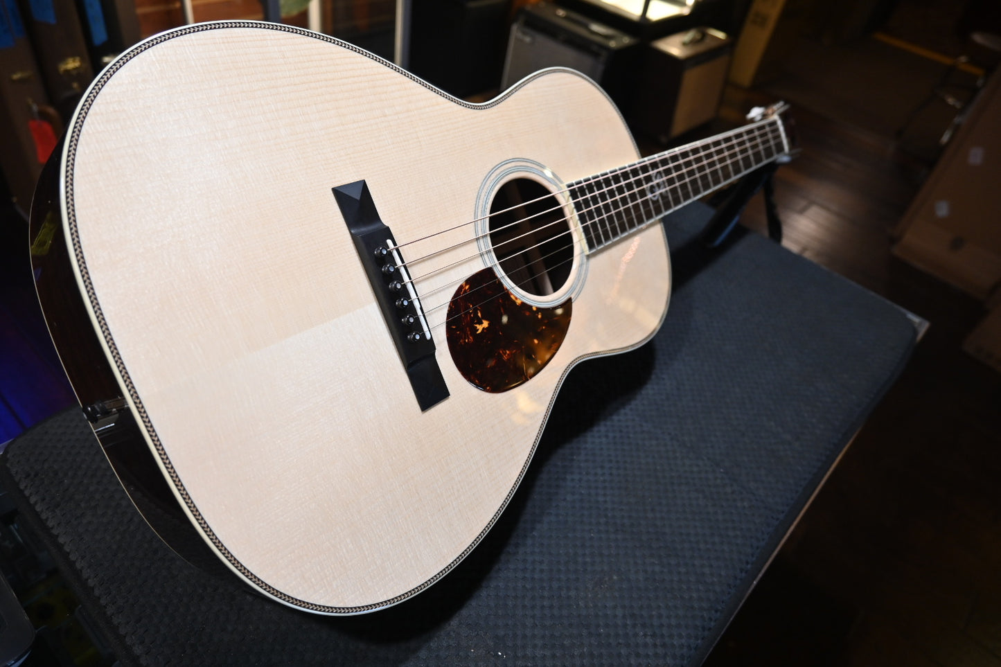 Santa Cruz OO Adirondack Spruce/Brynn Athyn Indian Rosewood Guitar #1292 - Danville Music