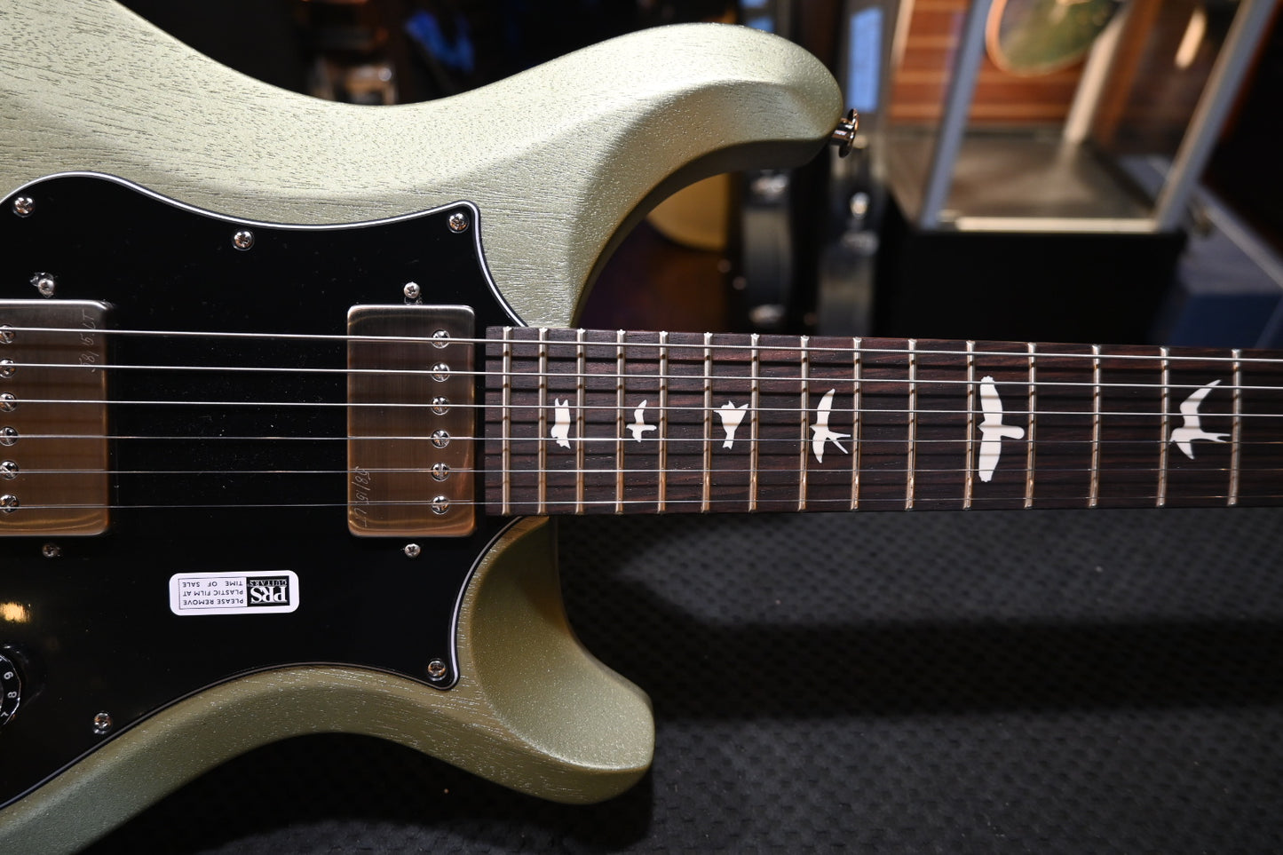 PRS S2 Standard 22 Satin - Mavis Mint Metallic Guitar #1590 - Danville Music