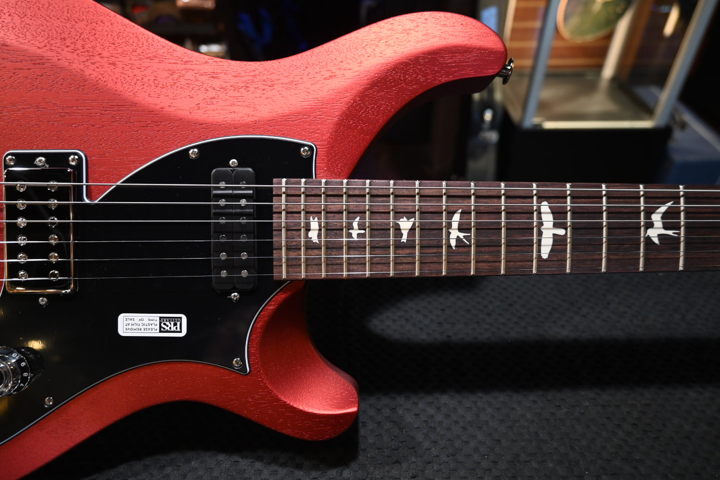 PRS S2 Vela Satin - Red Apple Metallic Guitar #1772 - Danville Music