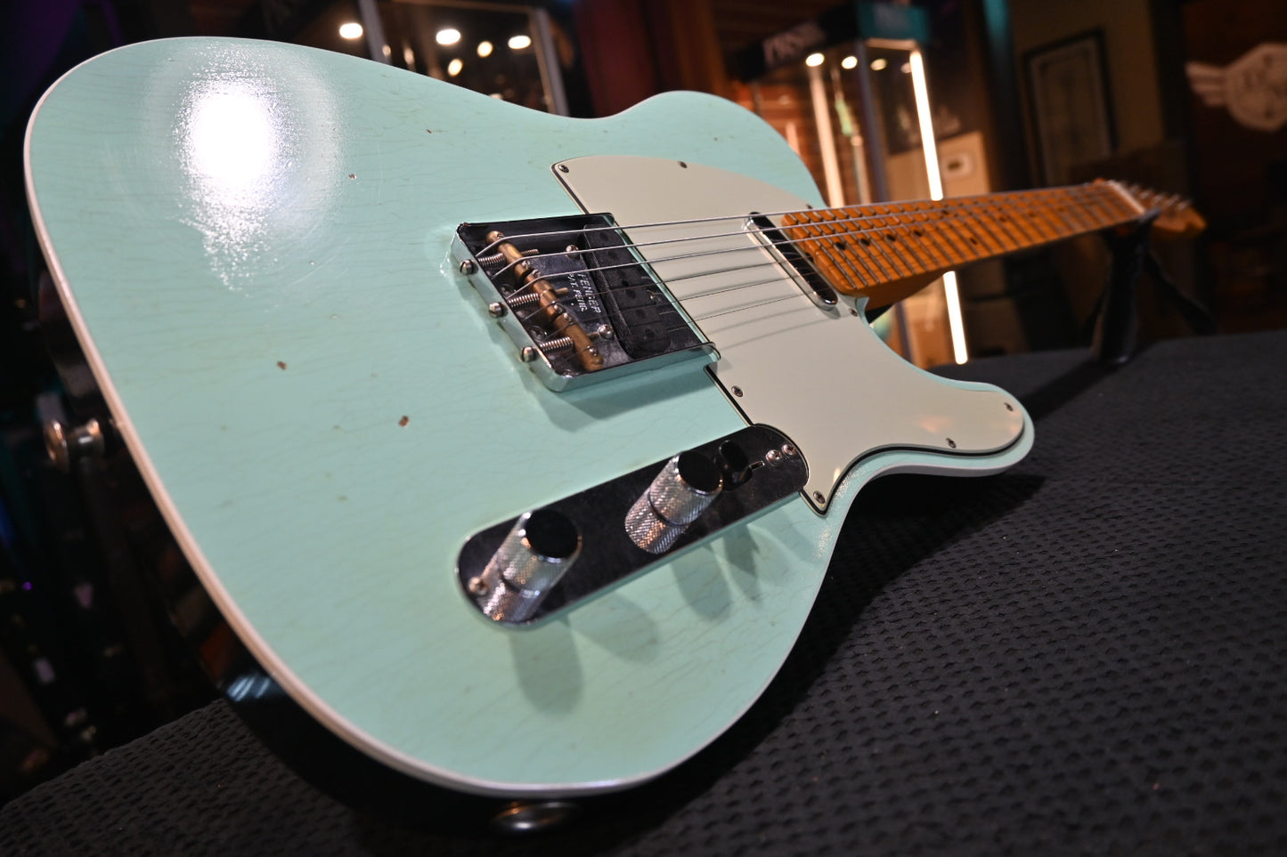 Fender Custom Shop Postmodern Telecaster Journeyman 2018 - Surf Green Guitar #0895 - Danville Music