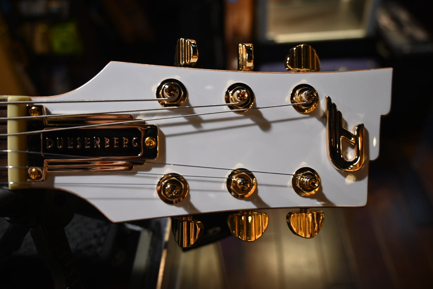 Duesenberg Starplayer TV Phonic - Venetian White Guitar #0101