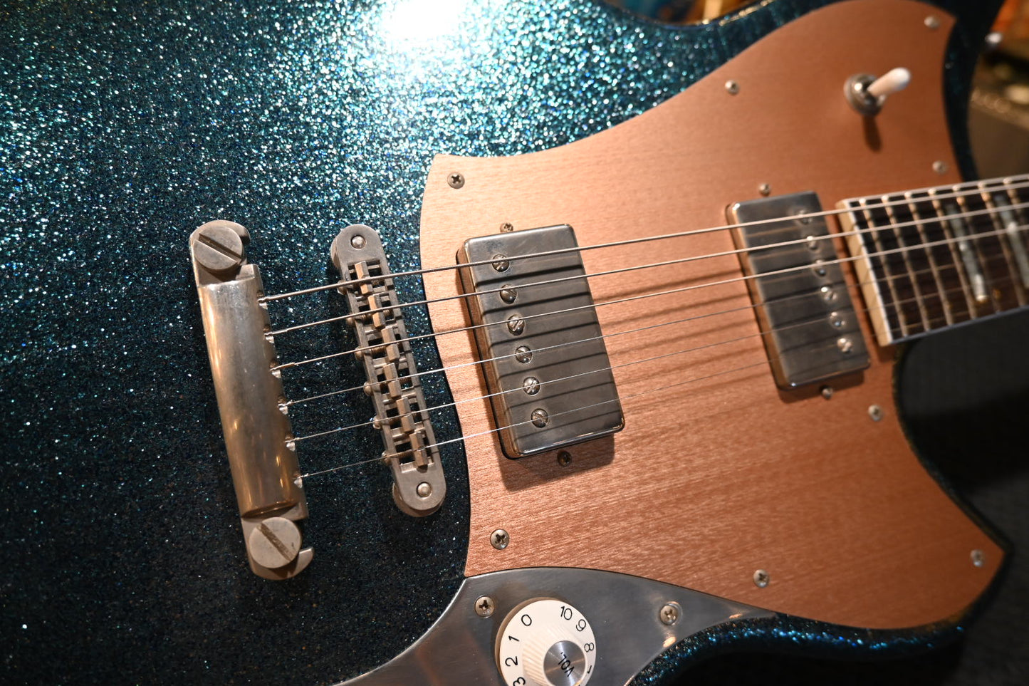 Novo Serus H2 Custom - Merman Sparkle Guitar #1293 - Danville Music