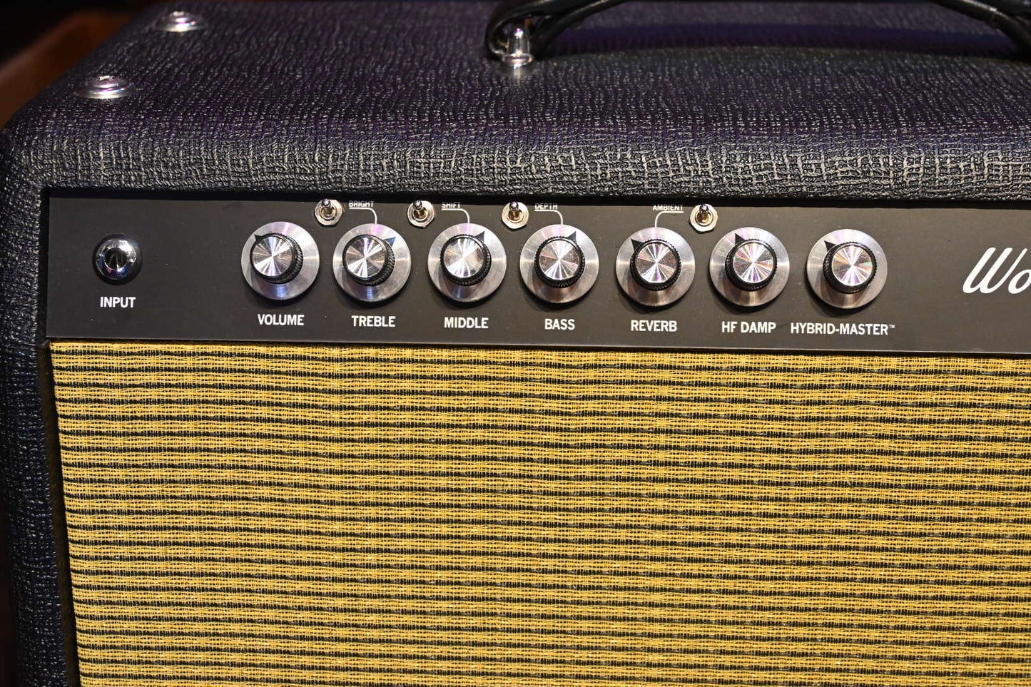 3rd Power Wooly Coats Extra Spanky 6VEL - Vox Hiwatt Tolex/Beige Wheat Grill Guitar Amp #1534 - Danville Music