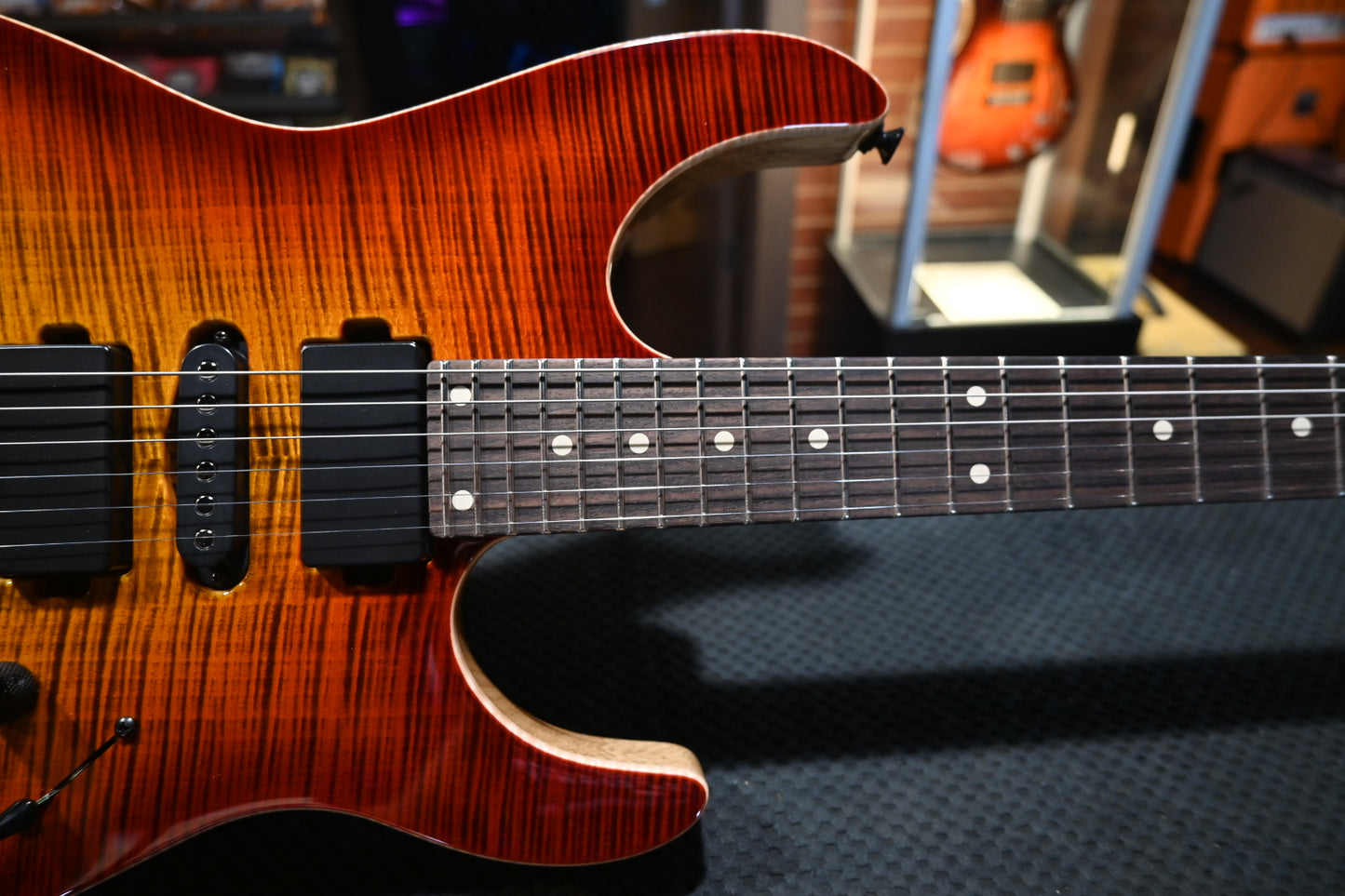 Tom Anderson Angel - Ginger Burst Guitar #124P - Danville Music