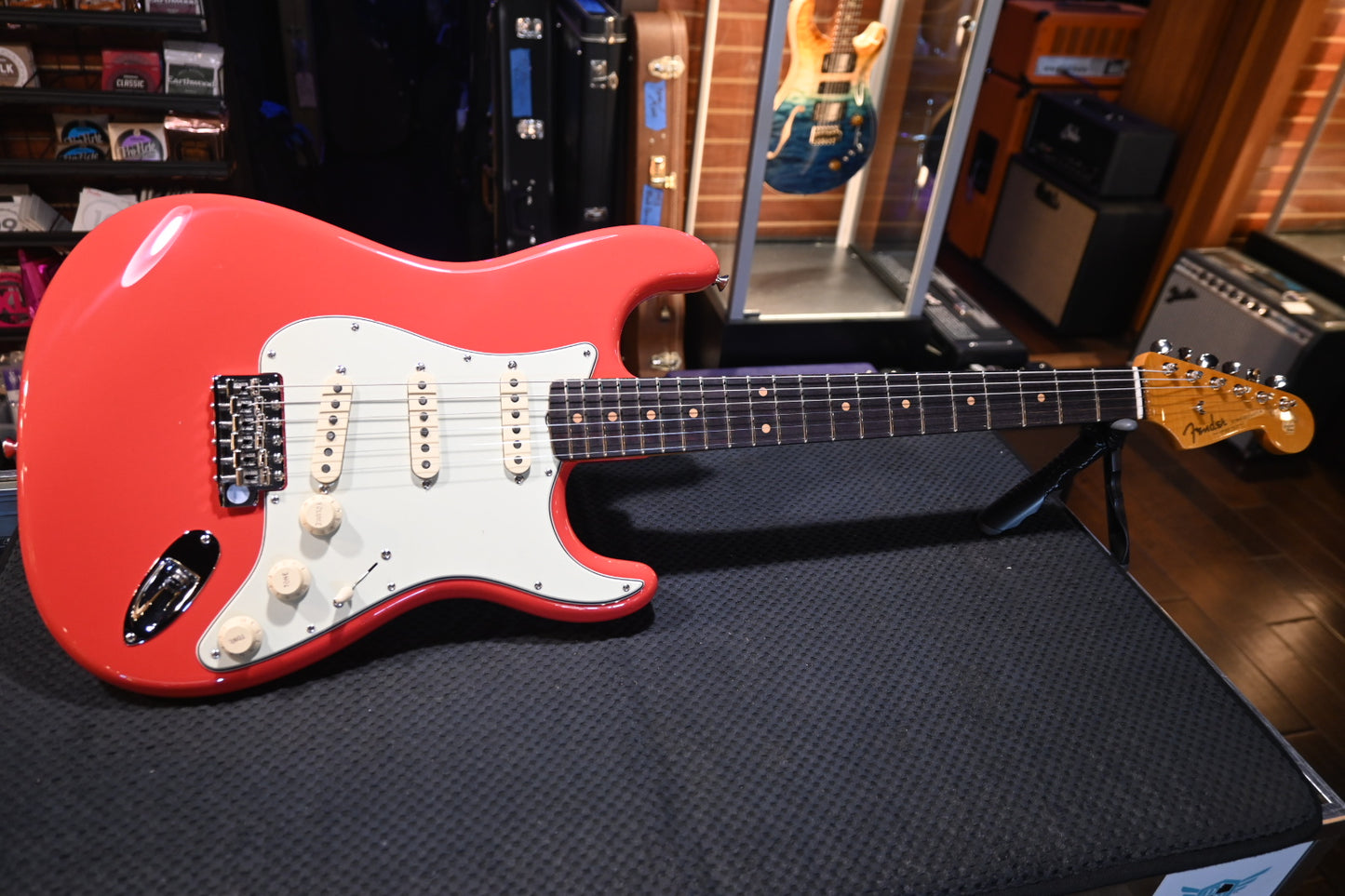 Fender Dealer Exclusive American Vintage II 1961 Stratocaster - Fiesta Red Guitar #8032