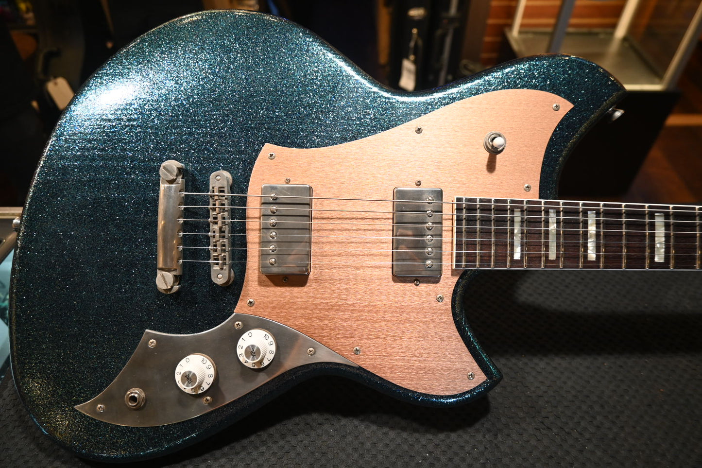 Novo Serus H2 Custom - Merman Sparkle Guitar #1293 - Danville Music