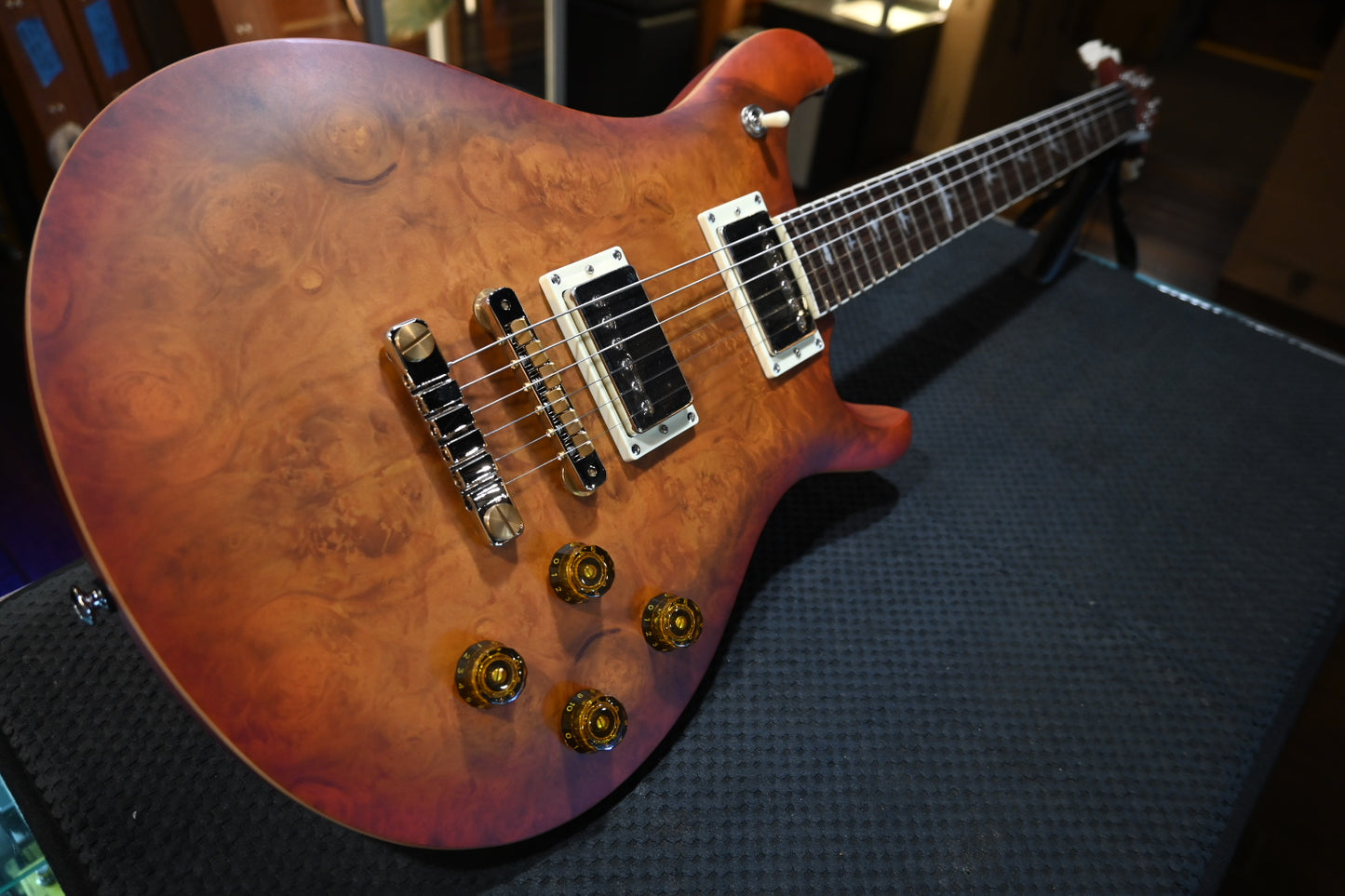 PRS SE “Exotic” McCarty 594 Laurel Burl Limited Edition - Vintage Sunburst Guitar #1484