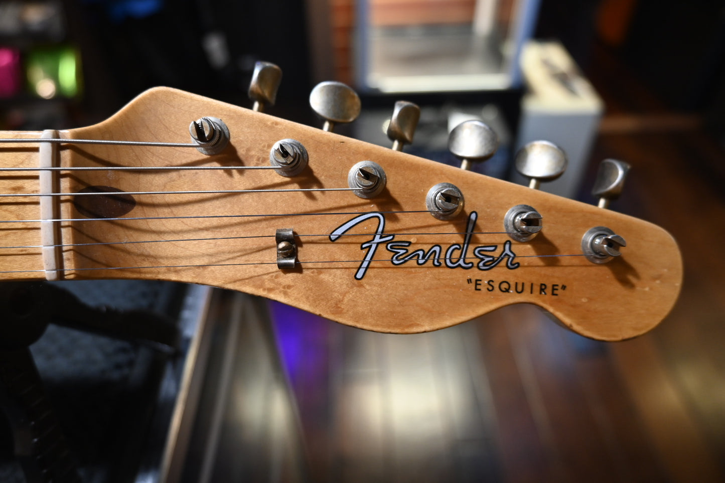 Fender Custom Shop Red Hot Esquire Relic - 2-Color Sunburst Guitar #8583 - Danville Music