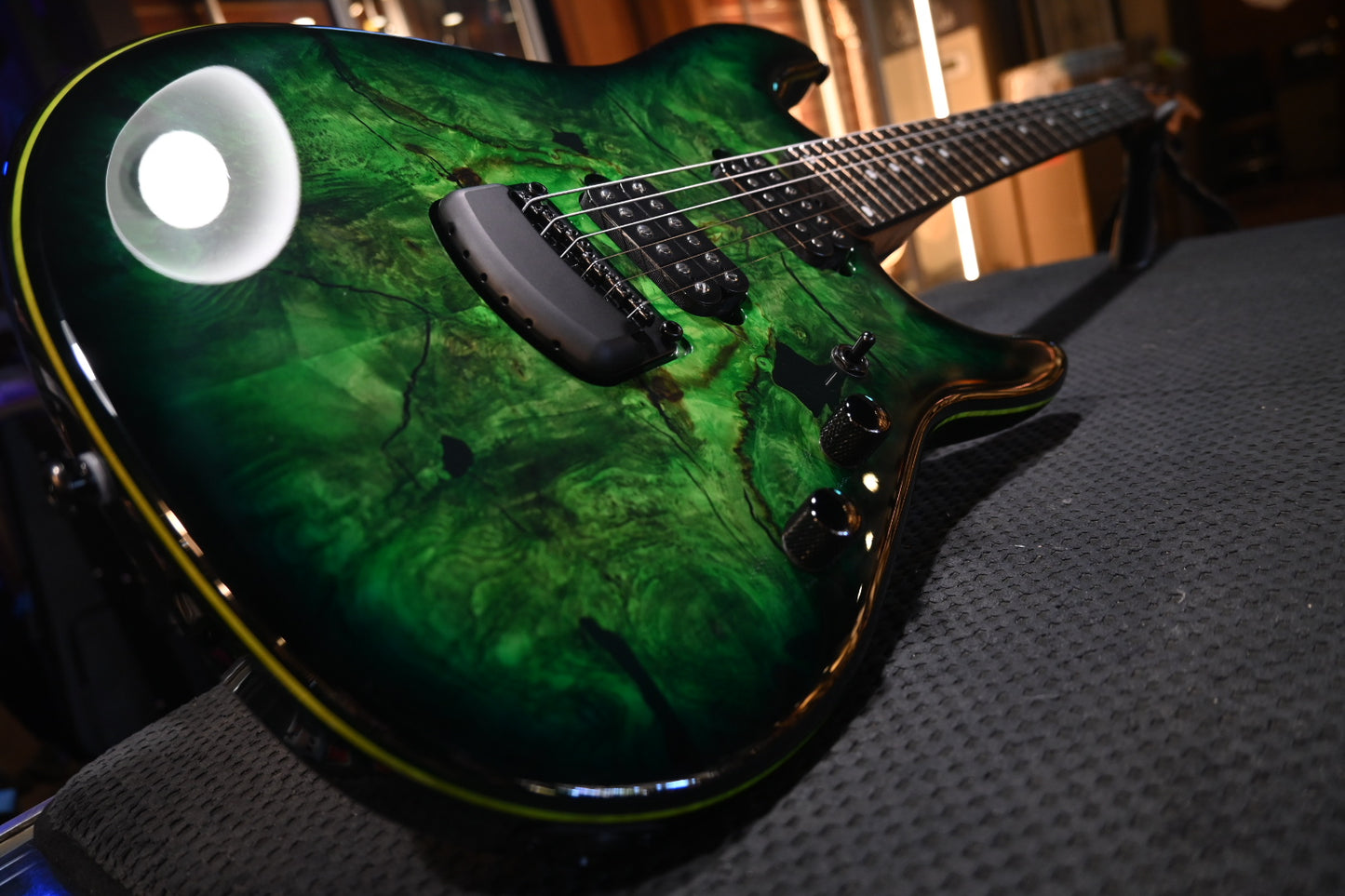 Music Man Jason Richardson Cutlass HT - Kokiri Forest Guitar #0933 - Danville Music