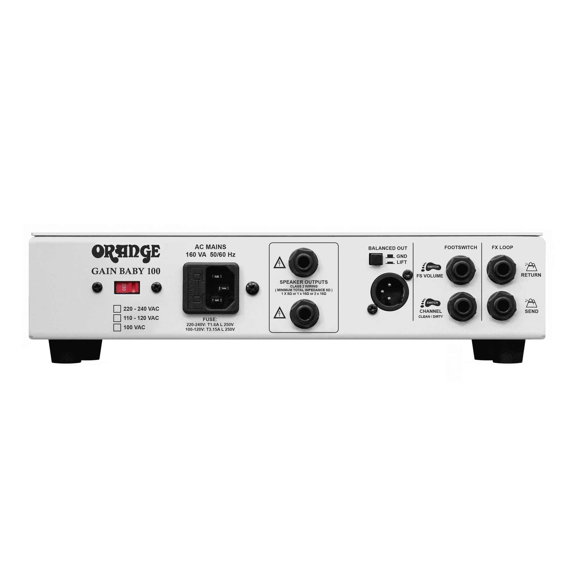 Orange Gain Baby 100 Guitar Amp Head - Danville Music