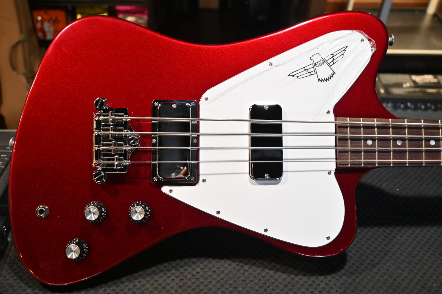 Gibson Non-Reverse Thunderbird - Sparkling Burgundy Bass #3264 - Danville Music