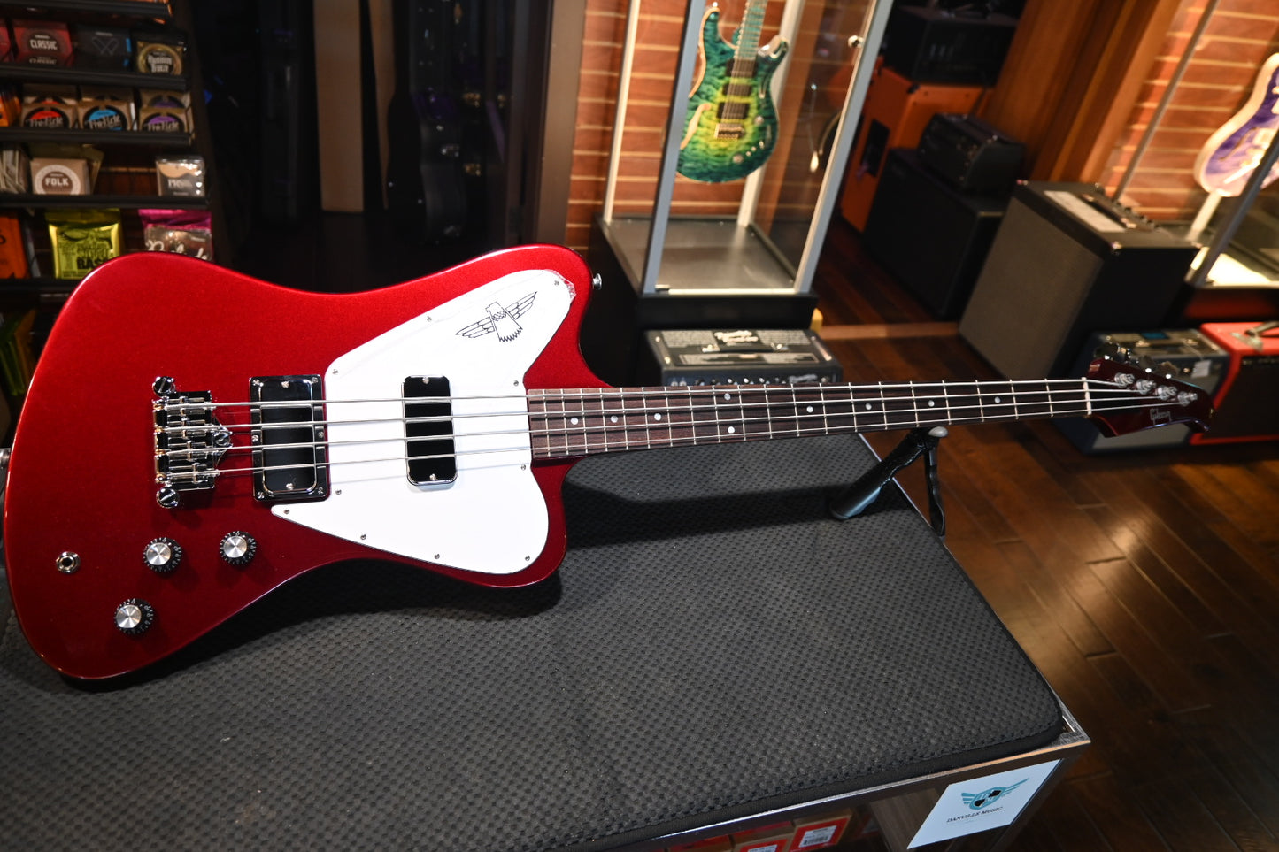 Gibson Non-Reverse Thunderbird - Sparkling Burgundy Bass #3264 - Danville Music