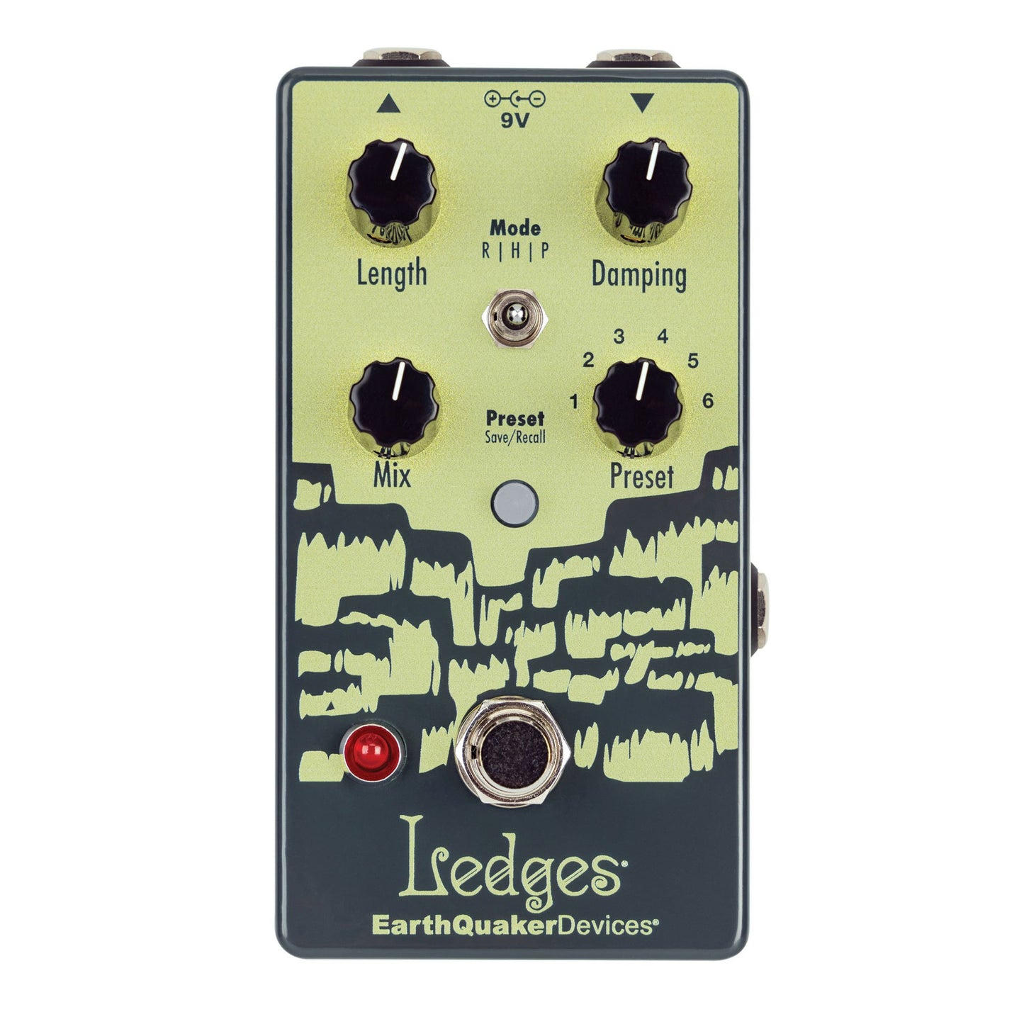 Earthquaker Devices Ledger Reverb Effect Pedal - Danville Music