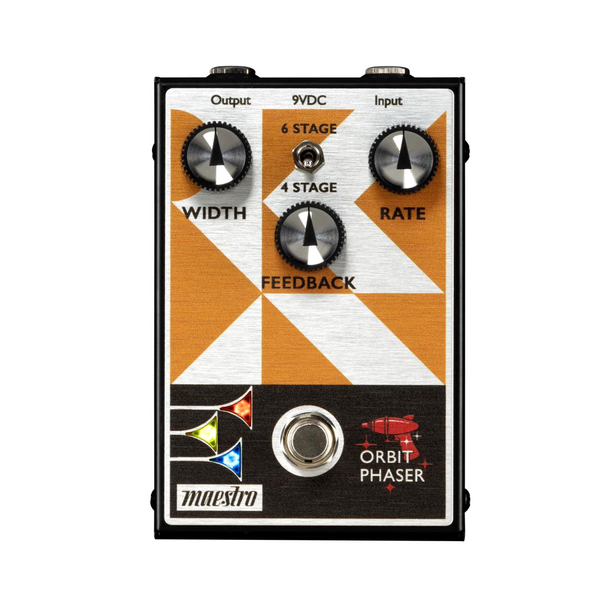 first phaser pedal Maestro Orbit Phaser Effect Pedal