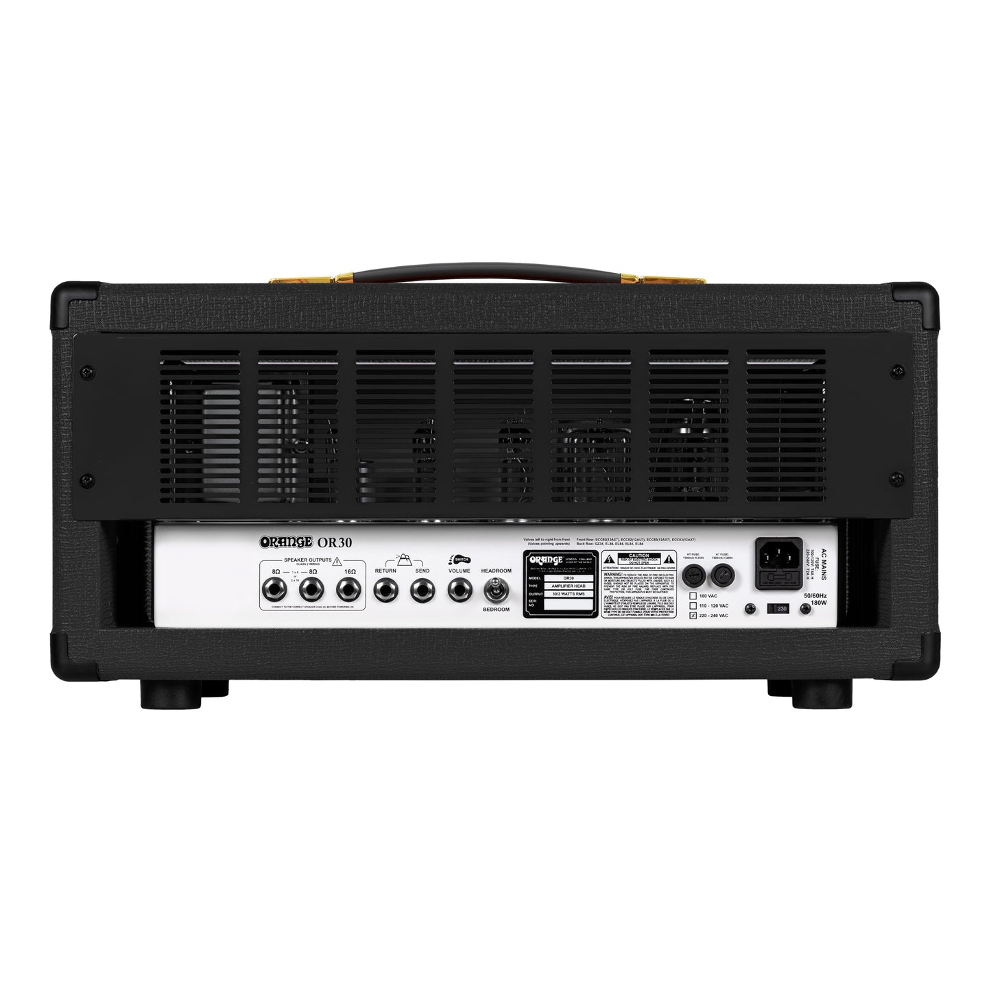 Orange OR30 30-Watt Guitar Amp Head - Black - Danville Music