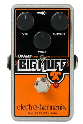 billy corgan distortion pedal EHX Electro-Harmonix Op-Amp Big Muff Pi Distortion/Sustainer Effect Pedal