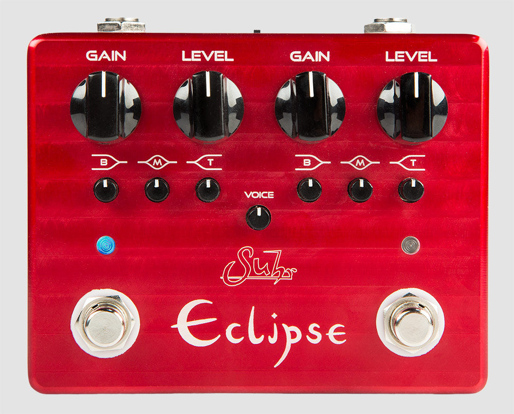 Suhr Eclipse Dual-Channel Overdrive/Distortion Effect Pedal