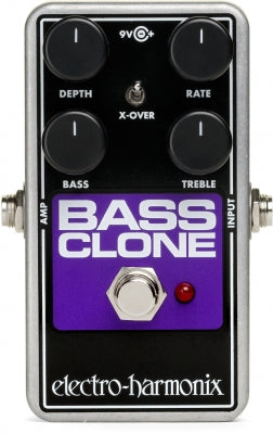 EHX Electro-Harmonix Bass Clone Bass Chorus Effect Pedal - Danville Music