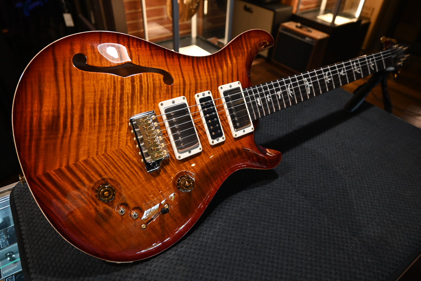 PRS Special Semi-Hollow 10-Top - Dark Cherry Burst Guitar #3263 - Danville Music