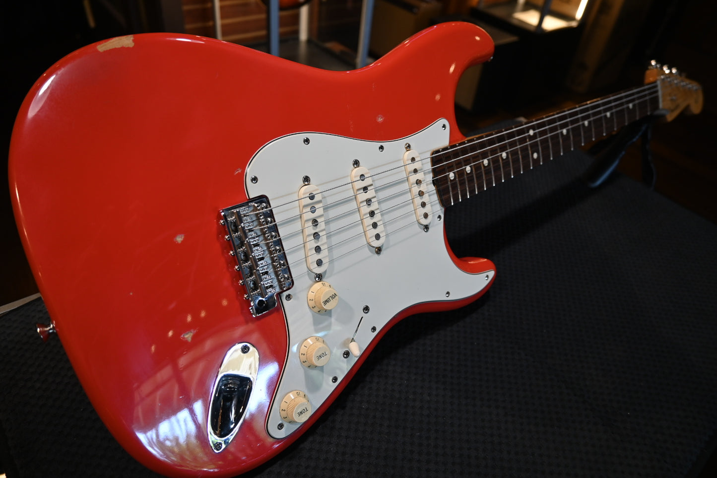 Fender Custom Shop 1970 Stratocaster NOS 2009 - Fiesta Red Guitar #5894 PRE-OWNED - Danville Music