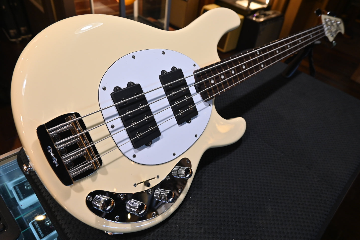 Music Man Stingray Special HH - Buttercream Bass Guitar #0739 - Danville Music