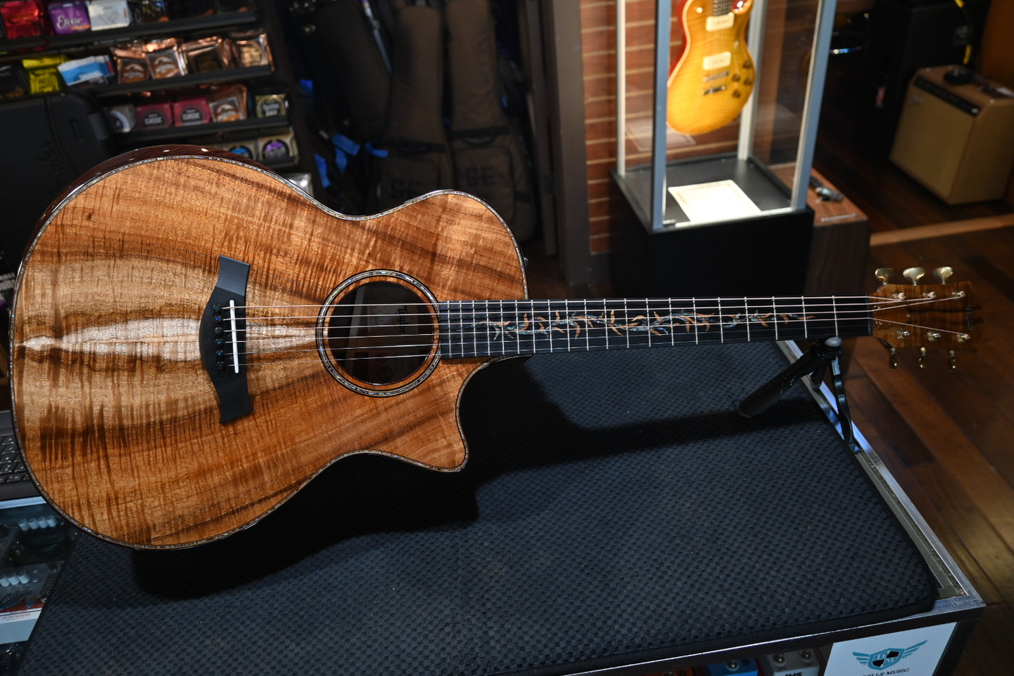 Taylor Custom GA Grand Auditorium AA Koa/AA Koa Catch #26 Guitar #3120 - Danville Music