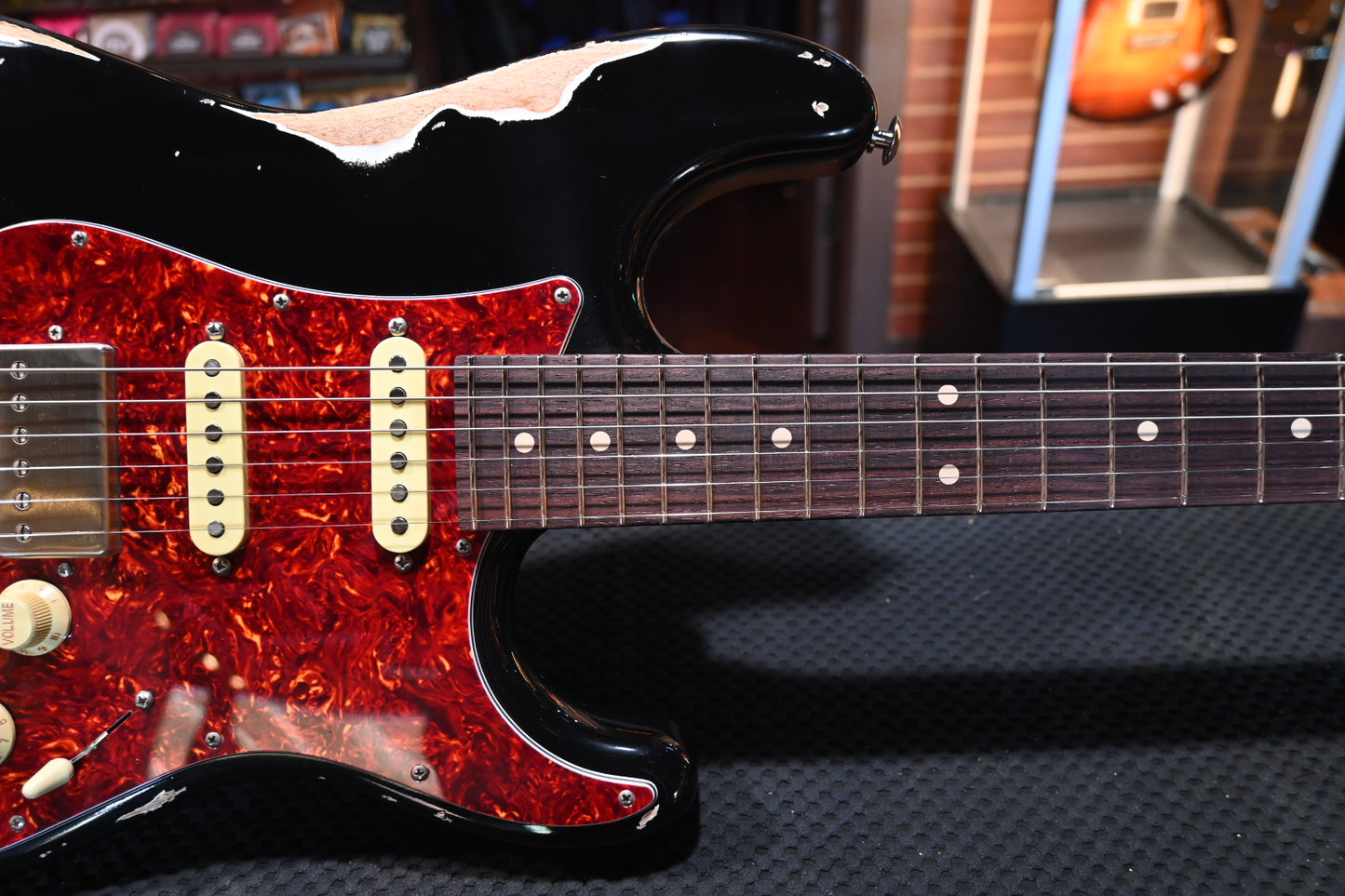 Suhr Custom Classic S Antique - Black Guitar #5079 - Danville Music
