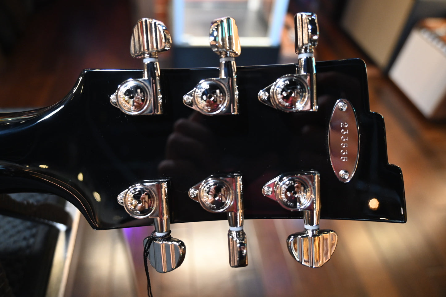 Duesenberg Starplayer TV - Black Sparkle Guitar #3535 - Danville Music