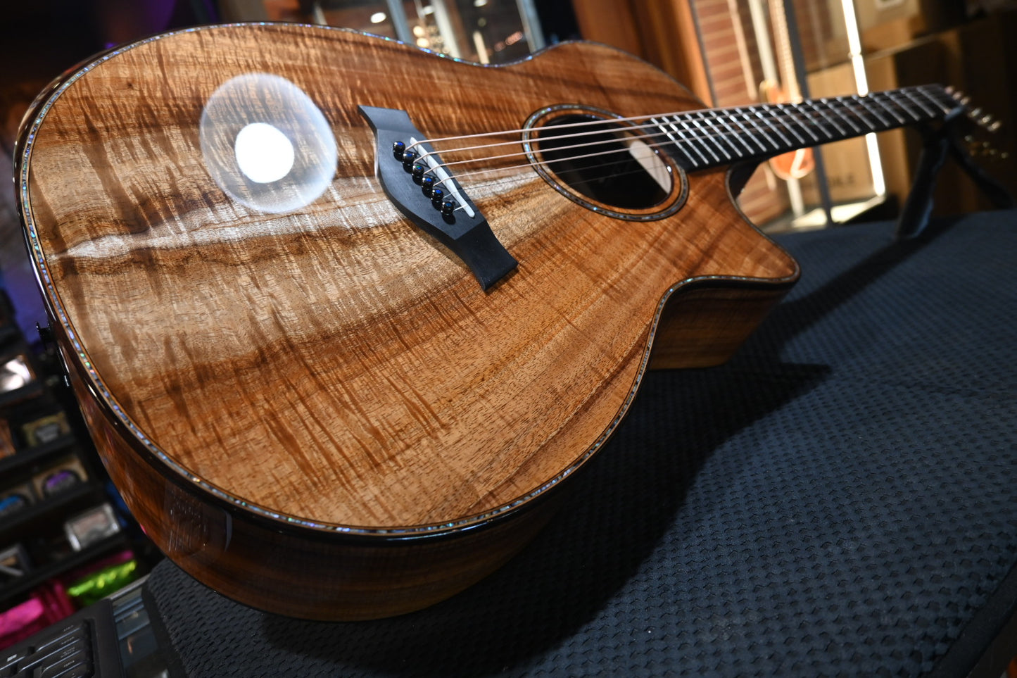 Taylor Custom GA Grand Auditorium AA Koa/AA Koa Catch #26 Guitar #3120 - Danville Music