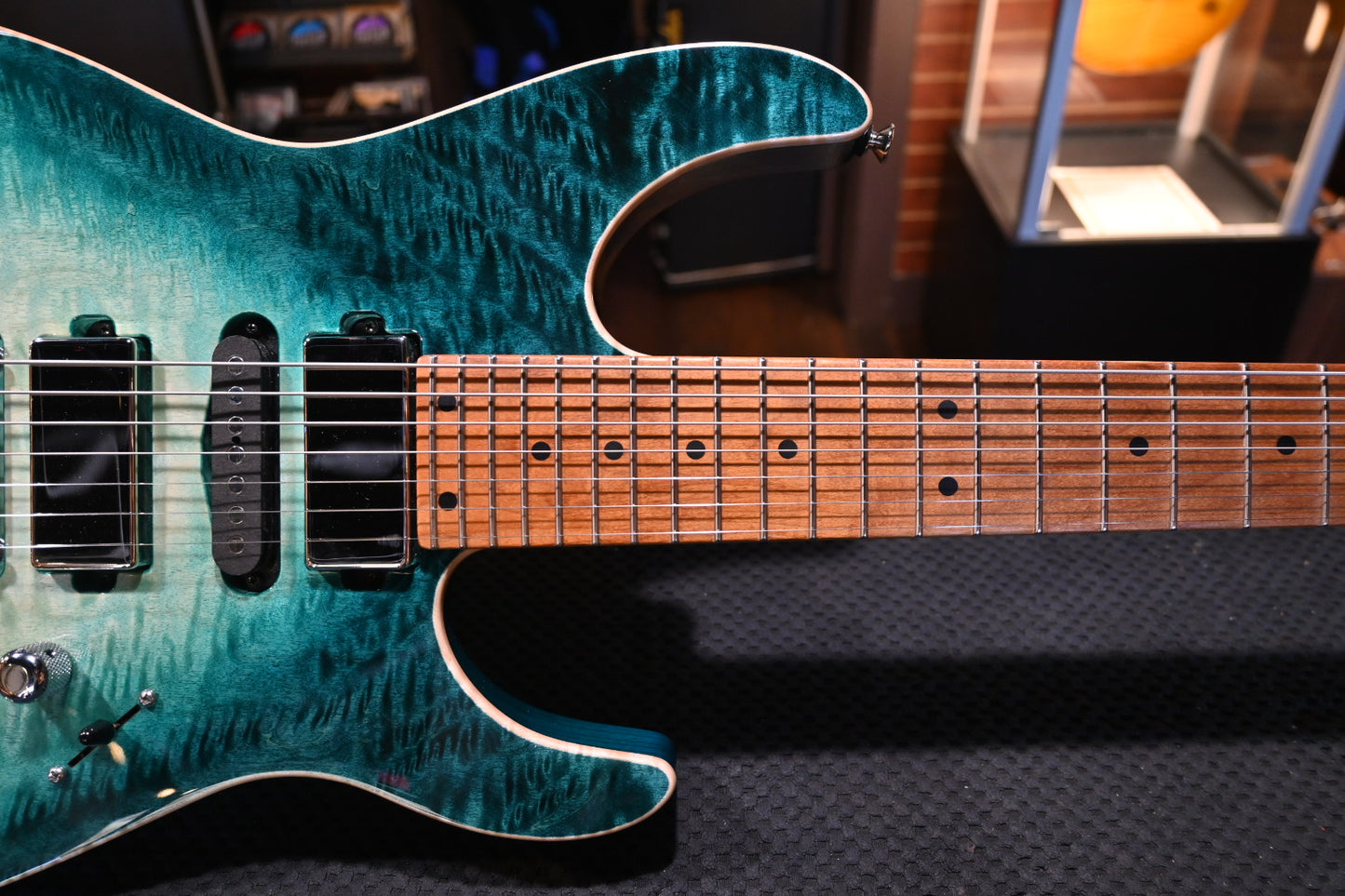 Tom Anderson Angel 7 - Teal WakeSurf Guitar #923P - Danville Music