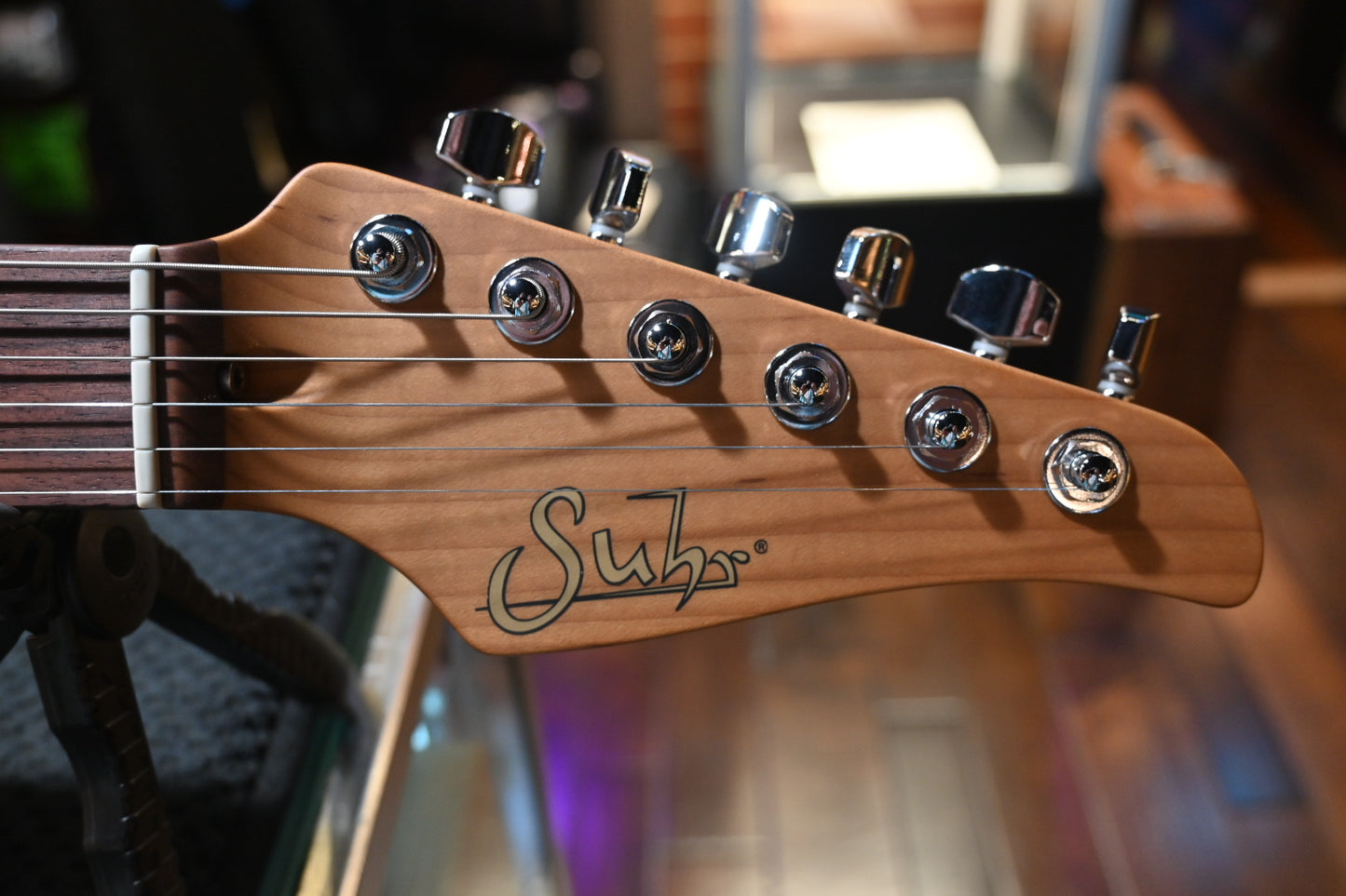 Suhr Mateus Asato Signature Series Classic S Antique - Shell Pink Guitar #6151 - Danville Music