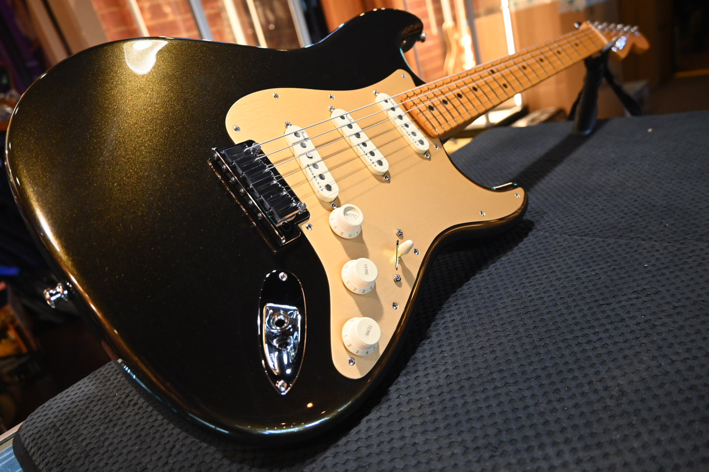 Fender American Ultra Stratocaster - Texas Tea Guitar #8917 - Danville Music