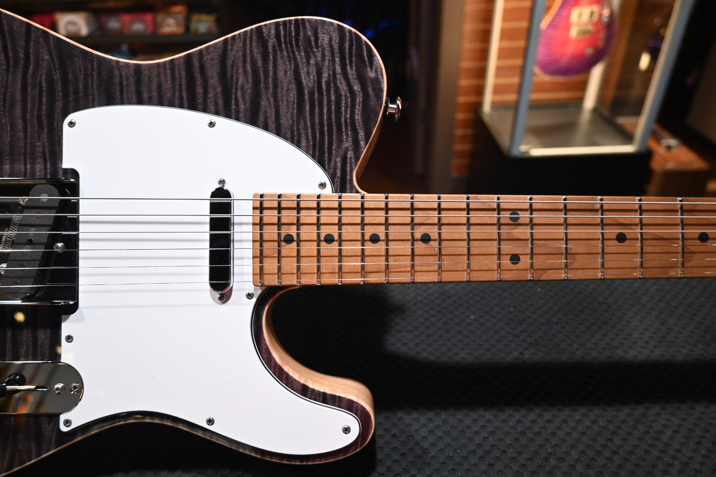 Suhr Custom Classic T - Trans Charcoal Guitar #3271 - Danville Music
