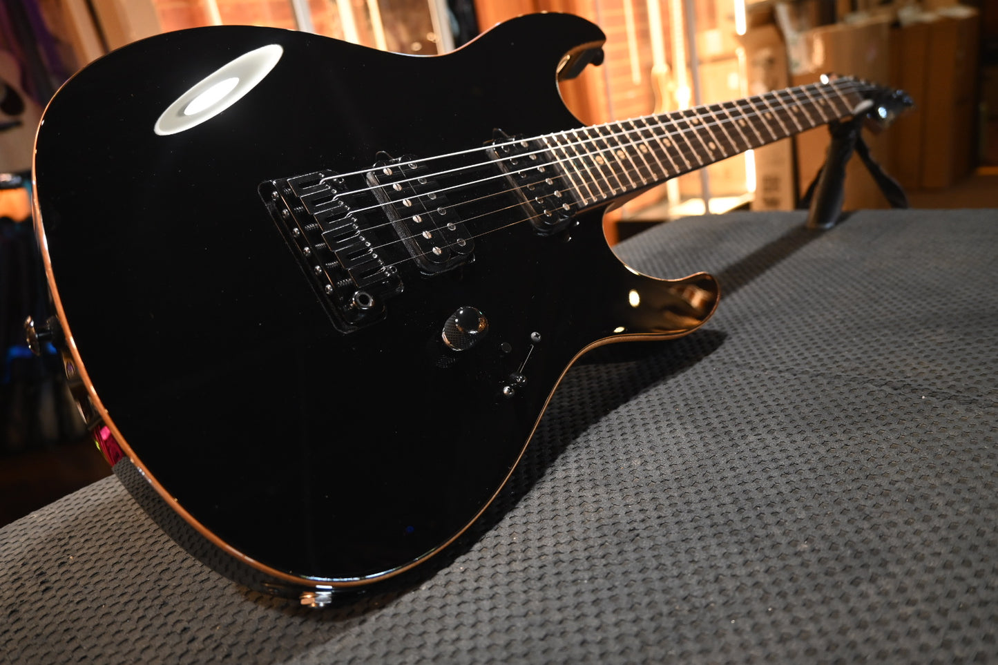 Suhr James Norbert Ivanyi Signature Series Modern - Black Guitar #6881 - Danville Music