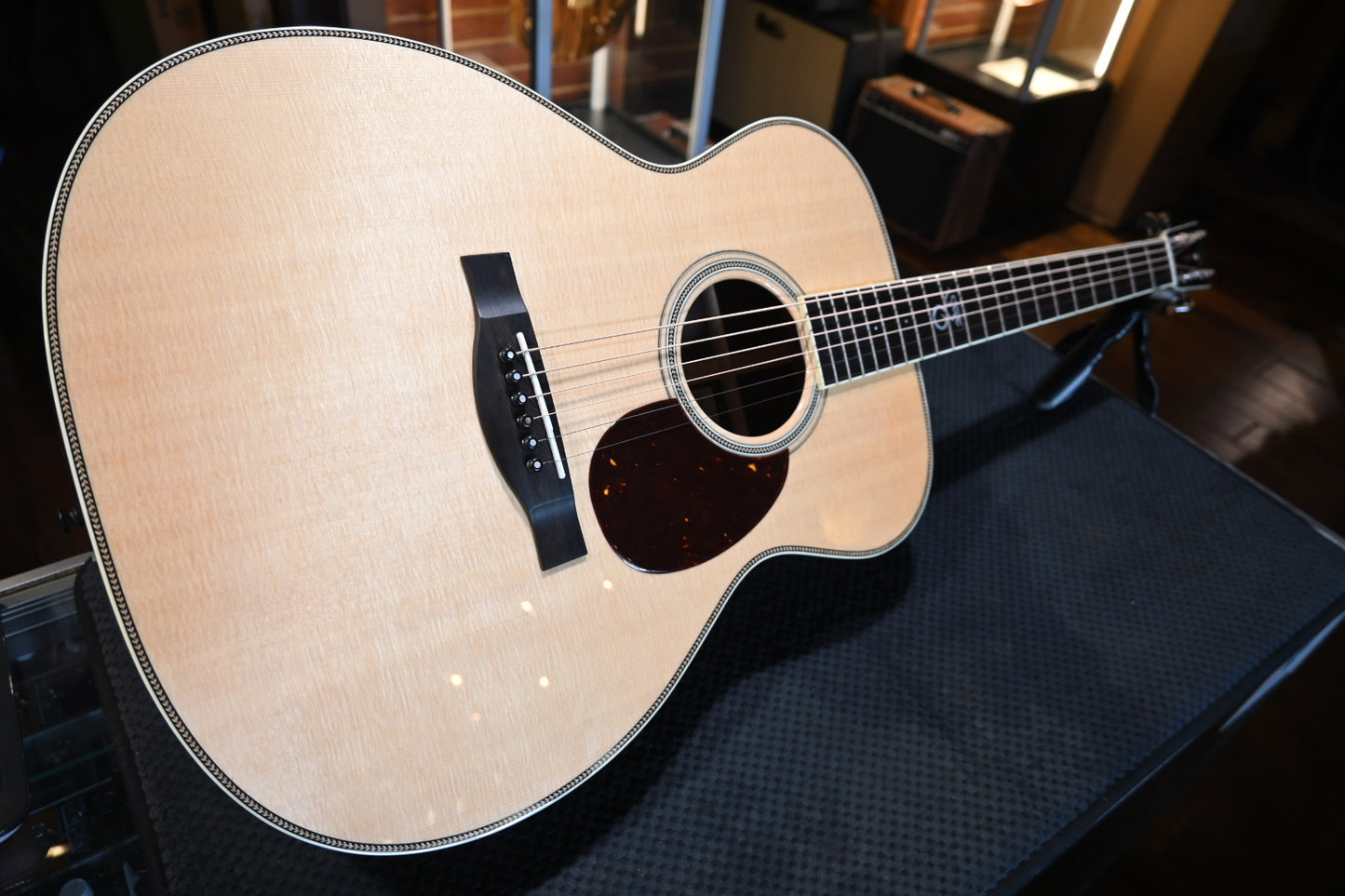 Santa Cruz OM Sitka Spruce/Indian Rosewood Guitar #6070 - Danville Music