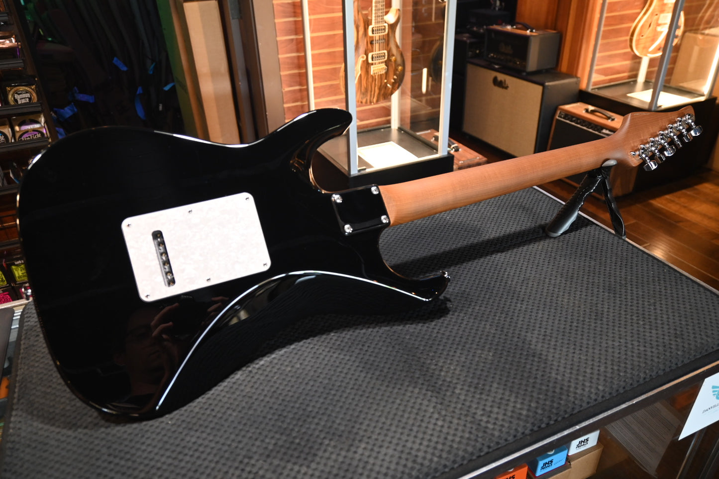 Suhr Standard Plus - Trans Blue Denim Slate Guitar #2247 - Danville Music