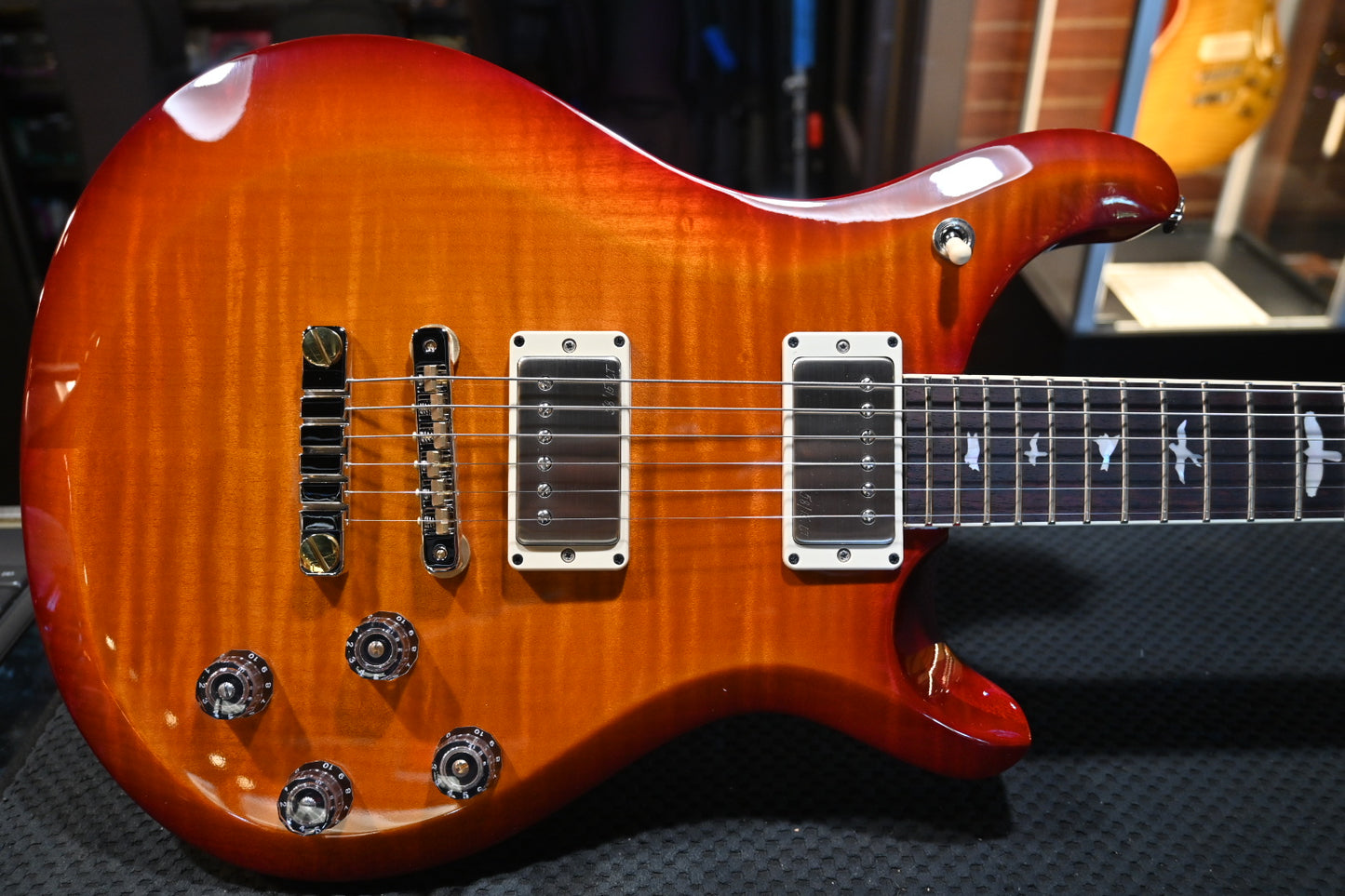 PRS 10th Anniversary S2 McCarty 594 - Dark Cherry Sunburst Guitar #7931 - Danville Music