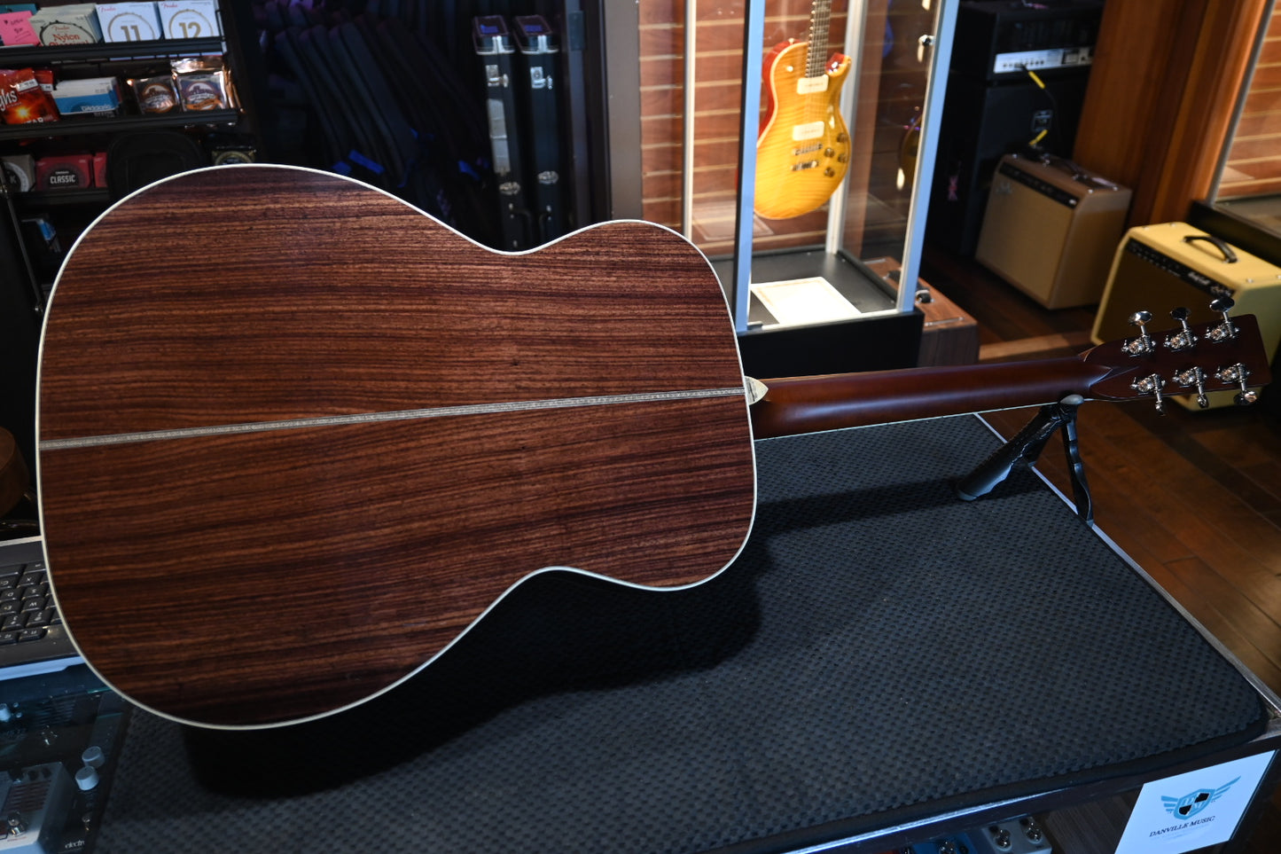 Santa Cruz OM Grand Sitka Spruce/Indian Rosewood Guitar #427 - Danville Music