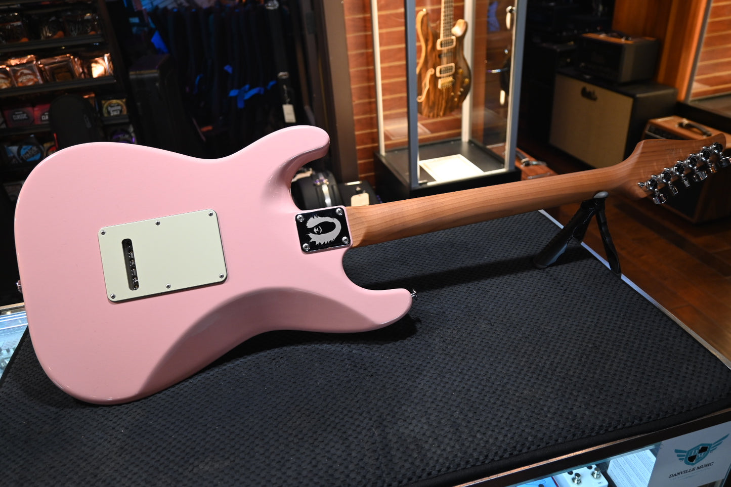 Suhr Mateus Asato Signature Series Classic S Antique - Shell Pink Guitar #6151 - Danville Music