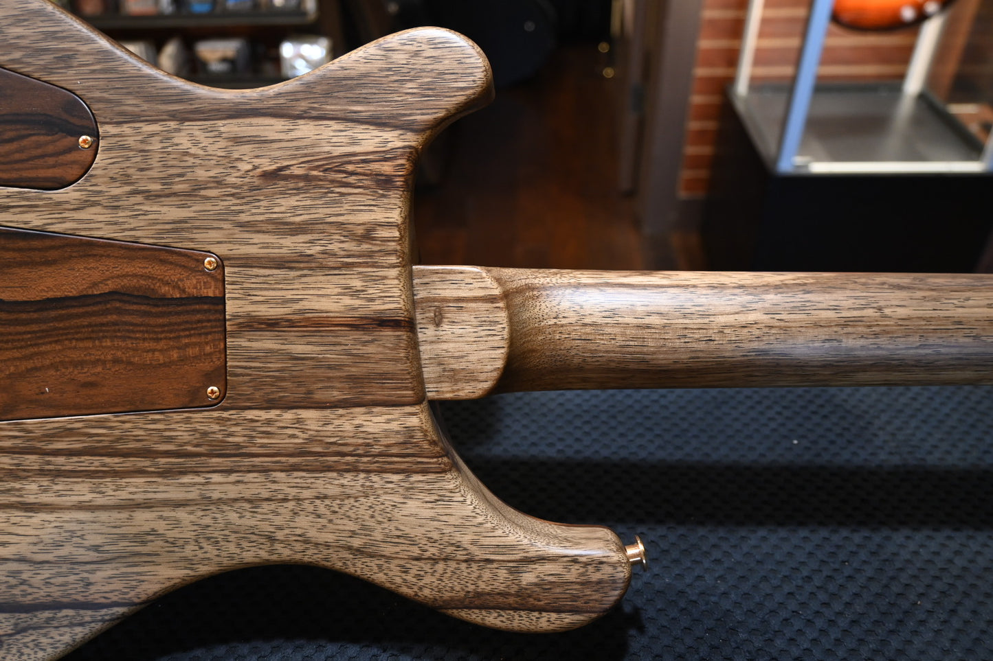 PRS Private Stock Custom 24 Ziricote Birds of a Feather Inlay - Natural Satin Guitar #9810 - Danville Music