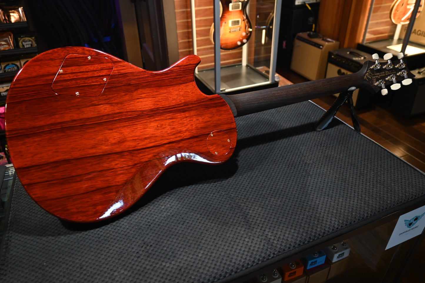 PRS Private Stock McCarty SC 594 Single-Cut Soapbar P90s Brazilian Rosewood Neck - Vintage McCarty Burst Guitar #10497 - Danville Music