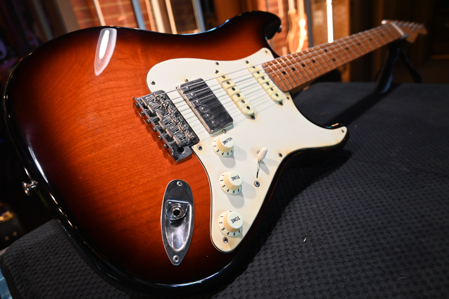 Lsl Instruments Saticoy HSS - Brown Burst Guitar “Birdia” #5808 - Danville Music