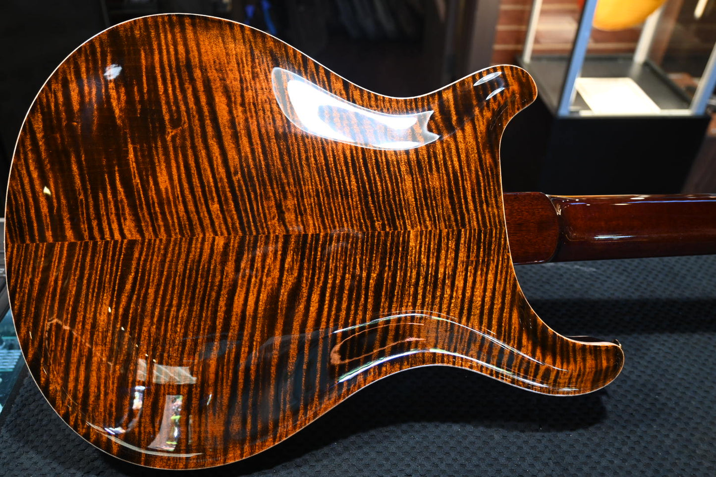 PRS Hollowbody II Piezo 10-Top - Orange Tiger Guitar #2394 - Danville Music