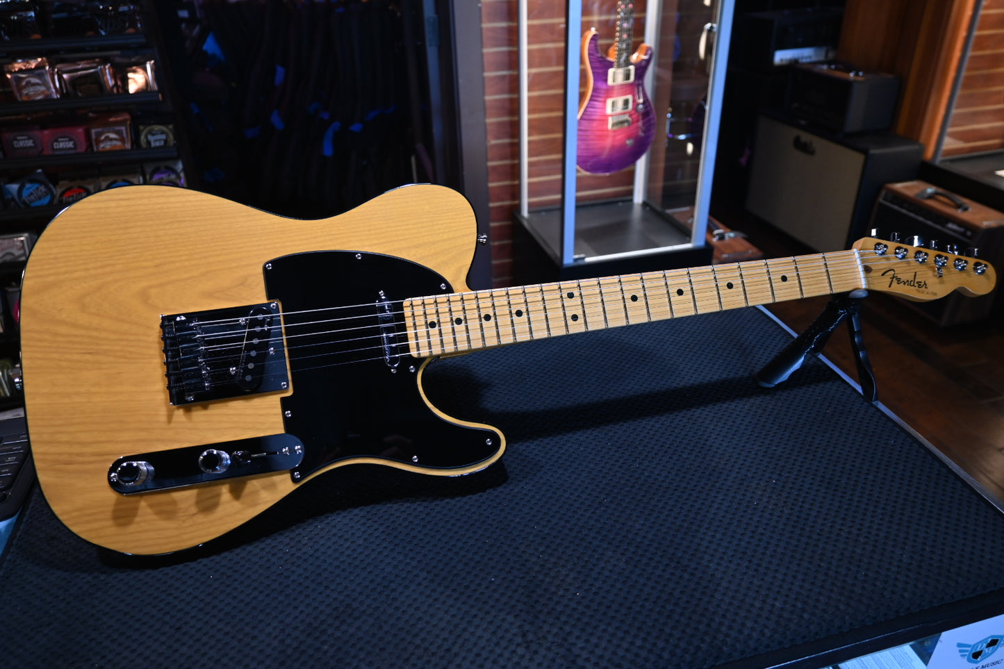 Fender American Ultra Telecaster 2022 - Butterscotch Blonde Guitar #9217 - Danville Music