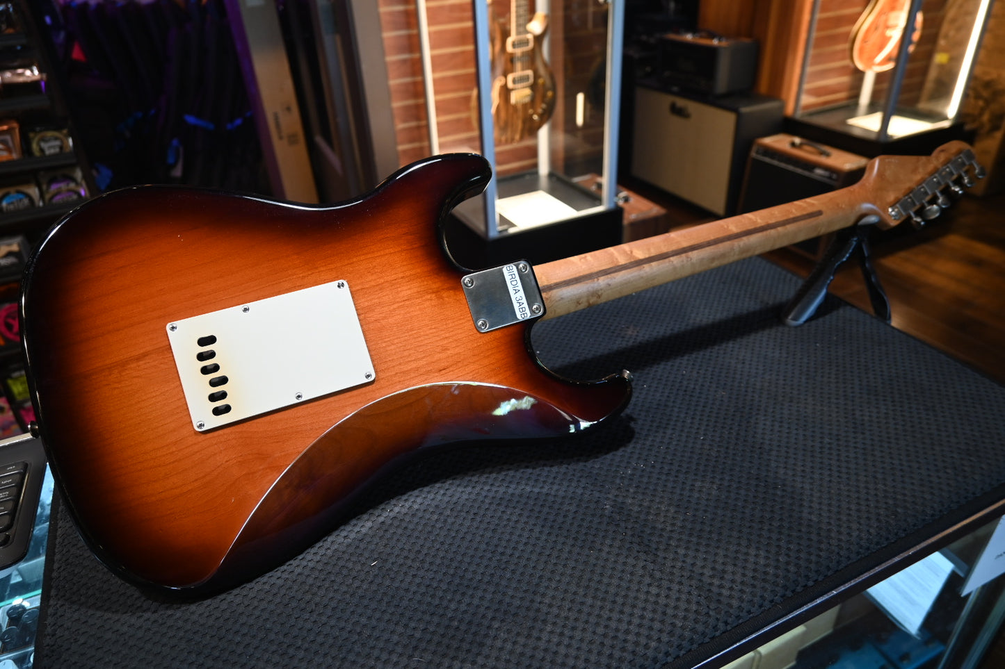 Lsl Instruments Saticoy HSS - Brown Burst Guitar “Birdia” #5808 - Danville Music