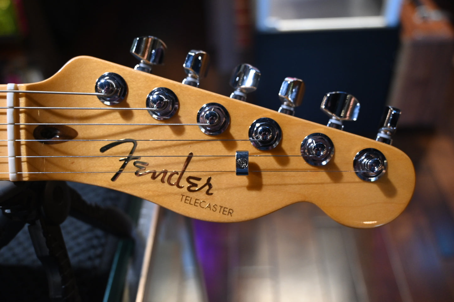 Fender American Ultra Telecaster 2022 - Butterscotch Blonde Guitar #9217 - Danville Music