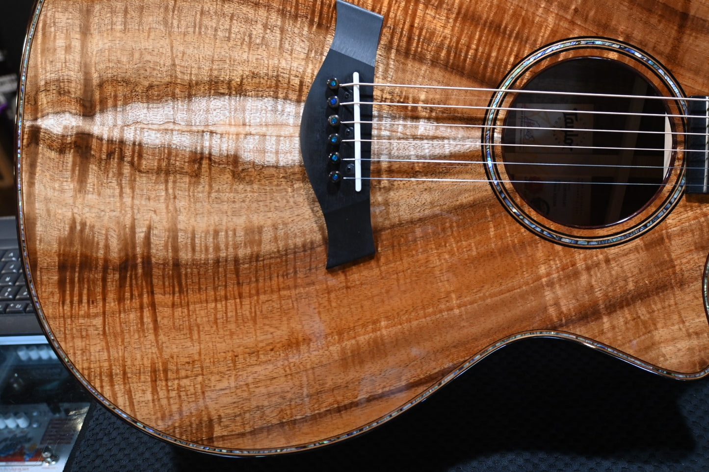 Taylor Custom GA Grand Auditorium AA Koa/AA Koa Catch #26 Guitar #3120 - Danville Music